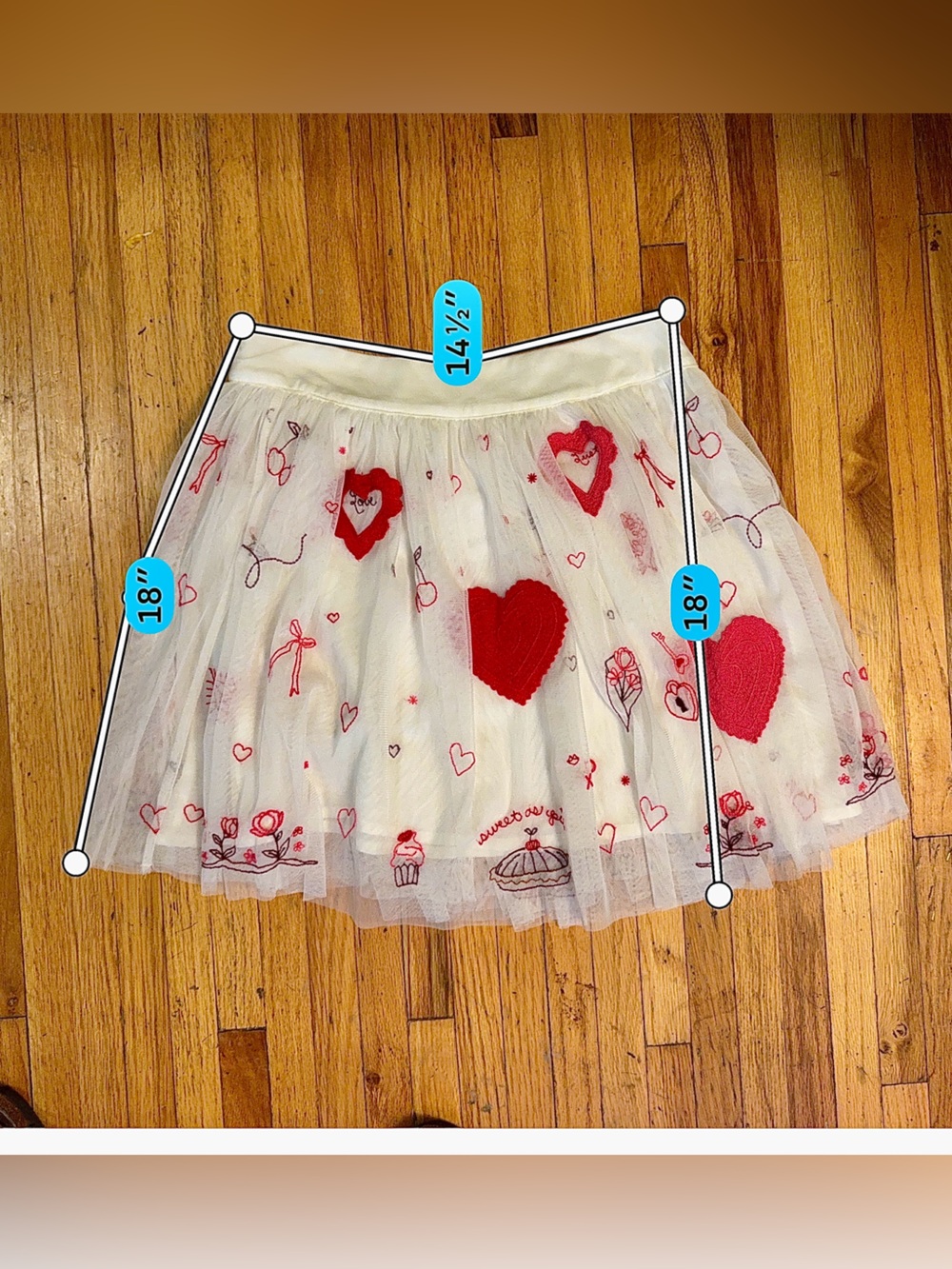 Free People The Sketchbook Skirt. NWT. Love shop - Picture 5 of 7